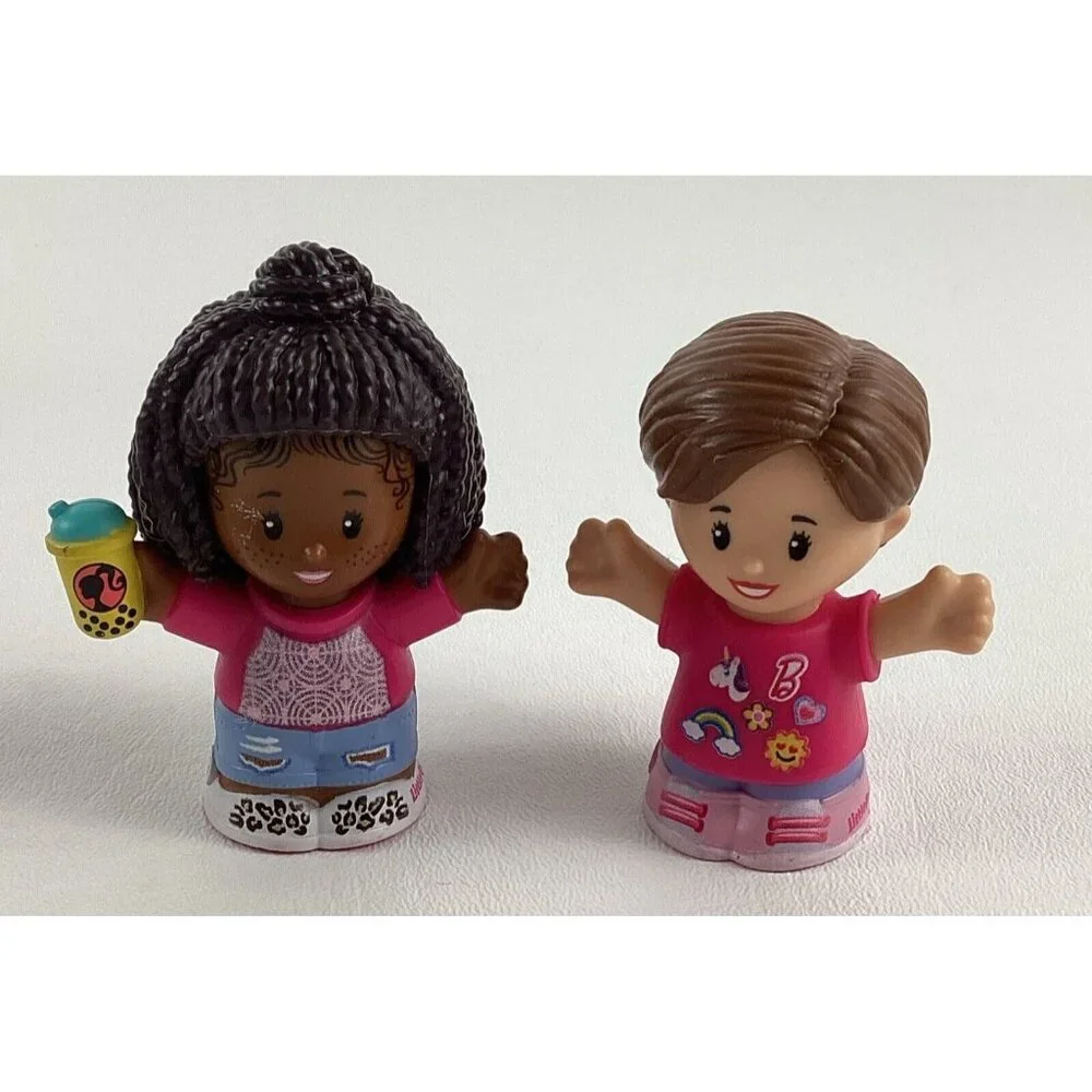 Fisher Price Little People Barbie Beach Cruiser Fun Songs Sounds with 2 Figures